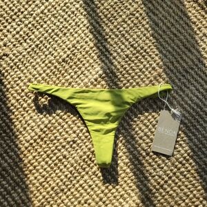 Benoa‎ Swim Tai Bikini Bottom in Starfruit Green